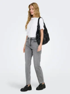 ONLEMILY High waist Straight fit Enkel lengte Jeans
