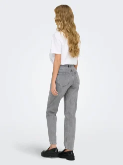 ONLEMILY High waist Straight fit Enkel lengte Jeans