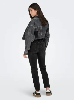 ONLEMILY High waist Straight fit Enkel lengte Jeans