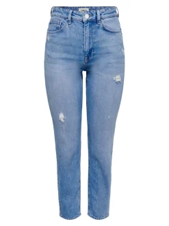 ONLEMILY High waist Straight fit Enkel lengte Jeans