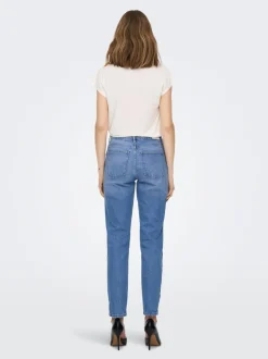 ONLEMILY High waist Straight fit Enkel lengte Jeans