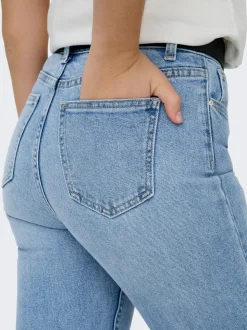 ONLEMILY High waist Straight fit Enkel lengte Jeans