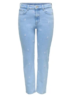 ONLEMILY High waist Straight fit Enkel lengte Jeans