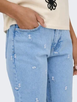 ONLEMILY High waist Straight fit Enkel lengte Jeans