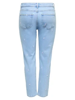ONLEMILY High waist Straight fit Enkel lengte Jeans