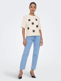 ONLEMILY High waist Straight fit Enkel lengte Jeans