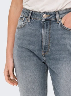 ONLEMILY High waist Straight fit Enkel lengte Jeans