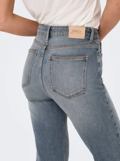ONLEMILY High waist Straight fit Enkel lengte Jeans