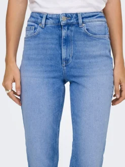 ONLEMILY High waist Straight fit Enkel lengte Jeans