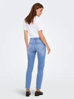 ONLEMILY High waist Straight fit Enkel lengte Jeans