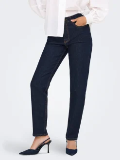 ONLEMILY High waist Straight fit Enkel lengte Jeans