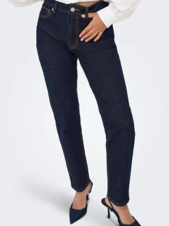 ONLEMILY High waist Straight fit Enkel lengte Jeans