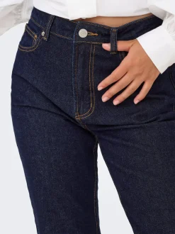 ONLEMILY High waist Straight fit Enkel lengte Jeans