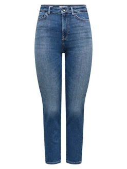 ONLEMILY High waist Straight fit Enkel lengte Jeans