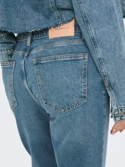 ONLEMILY High waist Straight fit Enkel lengte Jeans
