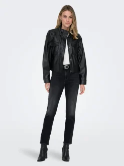 ONLEMILY High waist Straight fit Enkel lengte Jeans