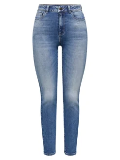 ONLEMILY-MILA High waist Straight fit Enkel lengte Jeans