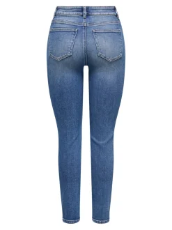 ONLEMILY-MILA High waist Straight fit Enkel lengte Jeans