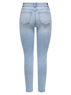 ONLEMILY-MILA High waist Straight fit Enkel lengte Jeans