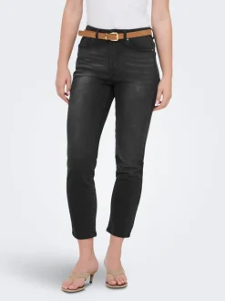 ONLEMILY-MILA High waist Straight fit Enkel lengte Jeans