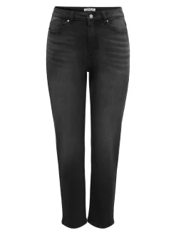 ONLEMILY-MILA High waist Straight fit Enkel lengte Jeans