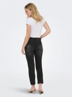 ONLEMILY-MILA High waist Straight fit Enkel lengte Jeans