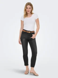 ONLEMILY-MILA High waist Straight fit Enkel lengte Jeans