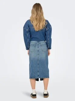 ONLENYA Denim Denim rok Midi-rok