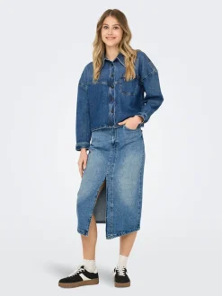 ONLENYA Denim Denim rok Midi-rok
