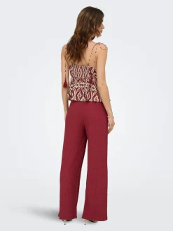ONLERIKKA Wide leg fit Broek met wijde pijpen