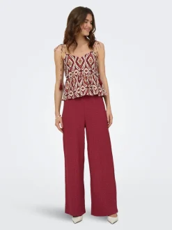 ONLERIKKA Wide leg fit Broek met wijde pijpen