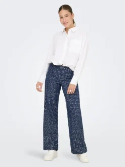 ONLEVITA Wide leg fit Broek met wijde pijpen