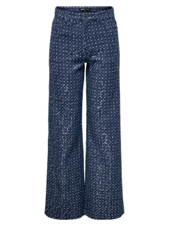 ONLEVITA Wide leg fit Broek met wijde pijpen