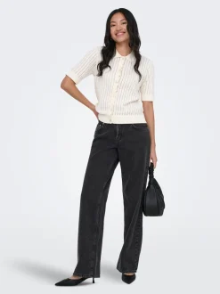 ONLEZRA Low waist Wide leg fit Jeans