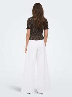 ONLFRANCESCA Mid waist Wide leg fit Jeans