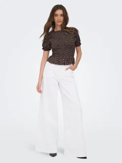 ONLFRANCESCA Mid waist Wide leg fit Jeans