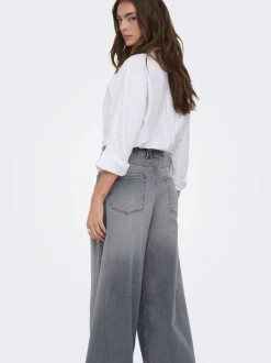 ONLFRANCESCA Mid waist Wide leg fit Jeans