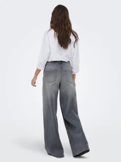 ONLFRANCESCA Mid waist Wide leg fit Jeans
