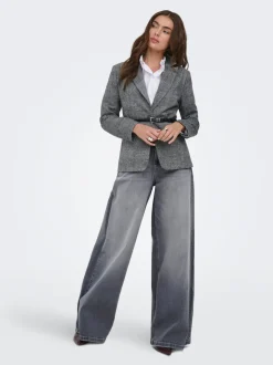 ONLFRANCESCA Mid waist Wide leg fit Jeans