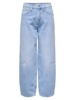 ONLFRANKIE High waist Barrel fit Enkel lengte Jeans