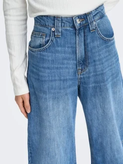 ONLFRANKIE High waist Barrel fit Enkel lengte Jeans