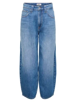 ONLFRANKIE High waist Barrel fit Enkel lengte Jeans