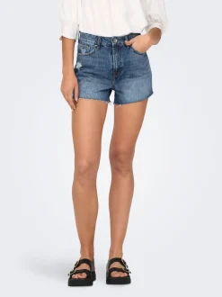 -ONLGABI High waist Regular fit Denim shorts