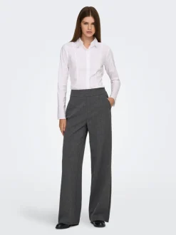 ONLGIA-DELUXE Wide leg fit Broek met wijde pijpen