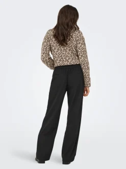 ONLGIA-DELUXE Wide leg fit Broek met wijde pijpen
