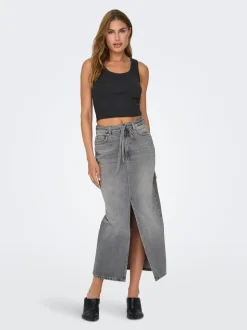 -ONLGIANNA Denim Denim rok Midi-rok