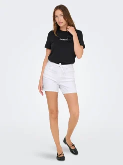 ONLGIANNA Mid waist Regular fit Denim shorts