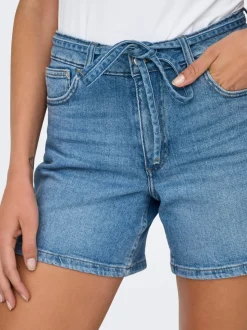 ONLGIANNA Mid waist Regular fit Denim shorts