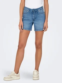 ONLGIANNA Mid waist Regular fit Denim shorts