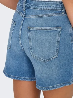 ONLGIANNA Mid waist Regular fit Denim shorts
